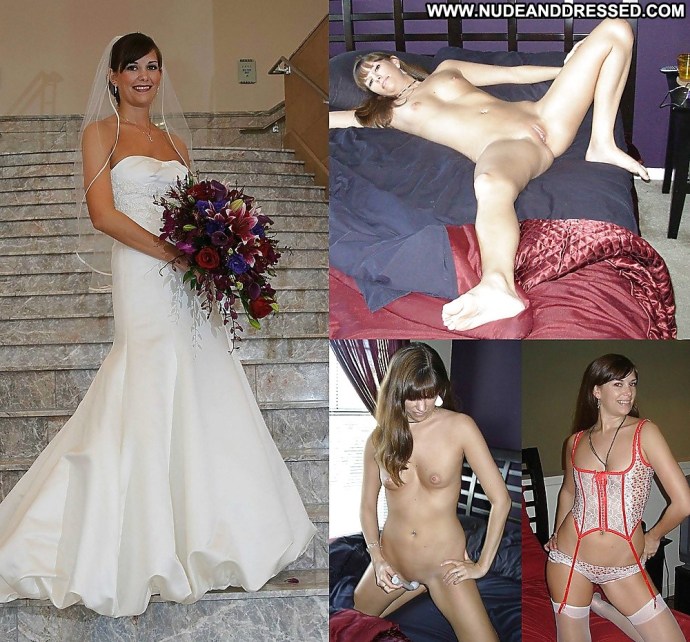 Brides dressed and striped