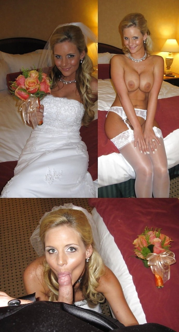 Married couples dressed and stripped