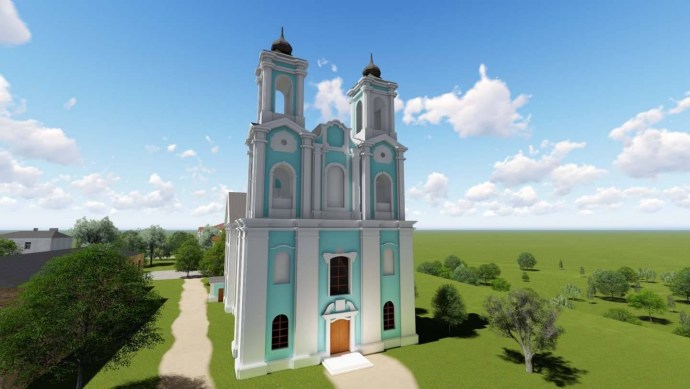 Mogilev province of Lake Ezero