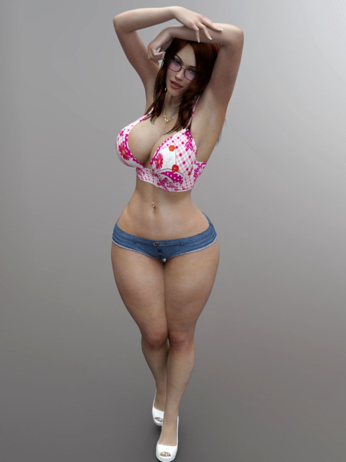 Girls with big hips