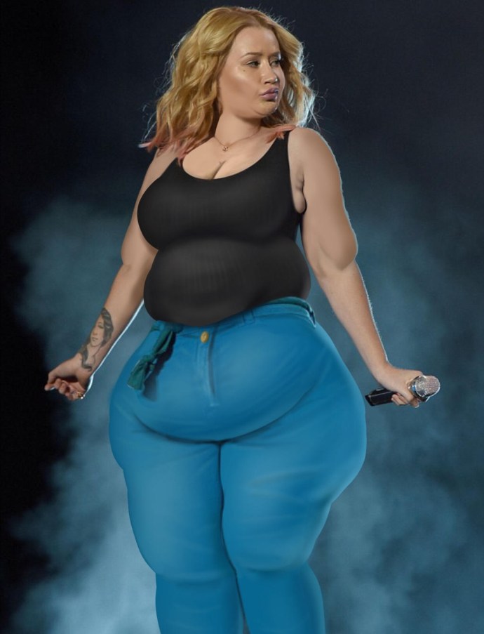 SSBBW Girl with Pear figure