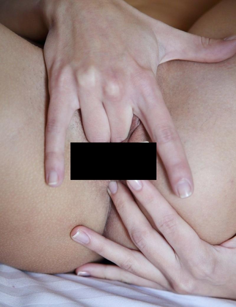 Female masturbation with fingers