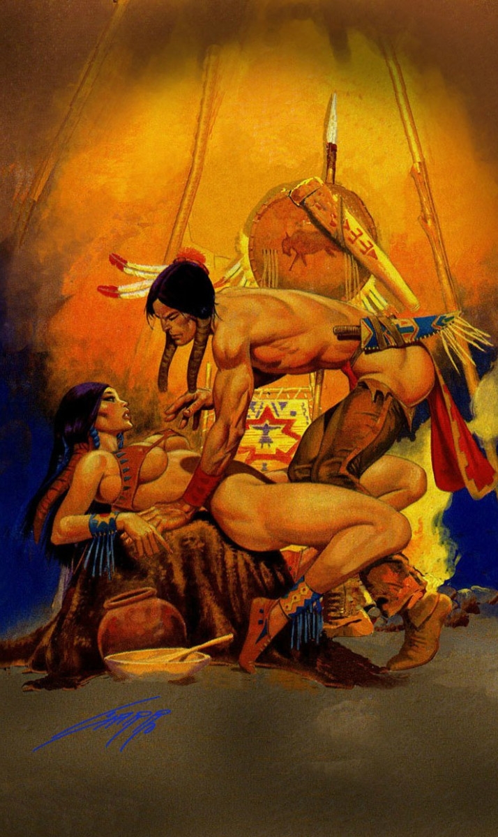 Indian drawings are erotic