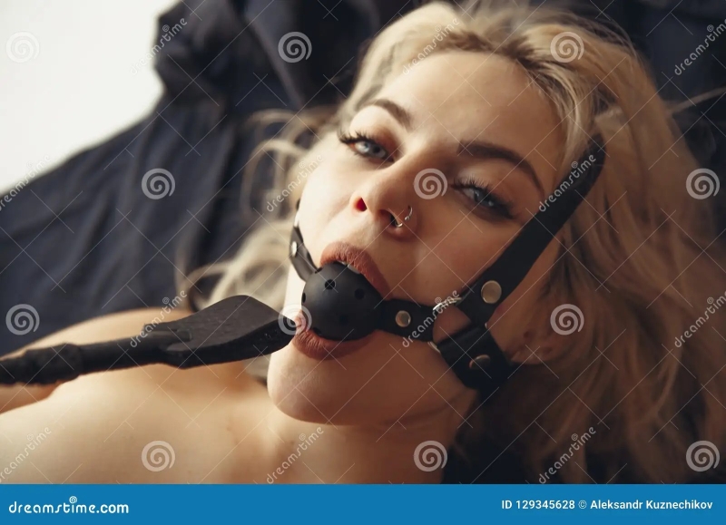 Eva Ellis is connected with the bdsm gag