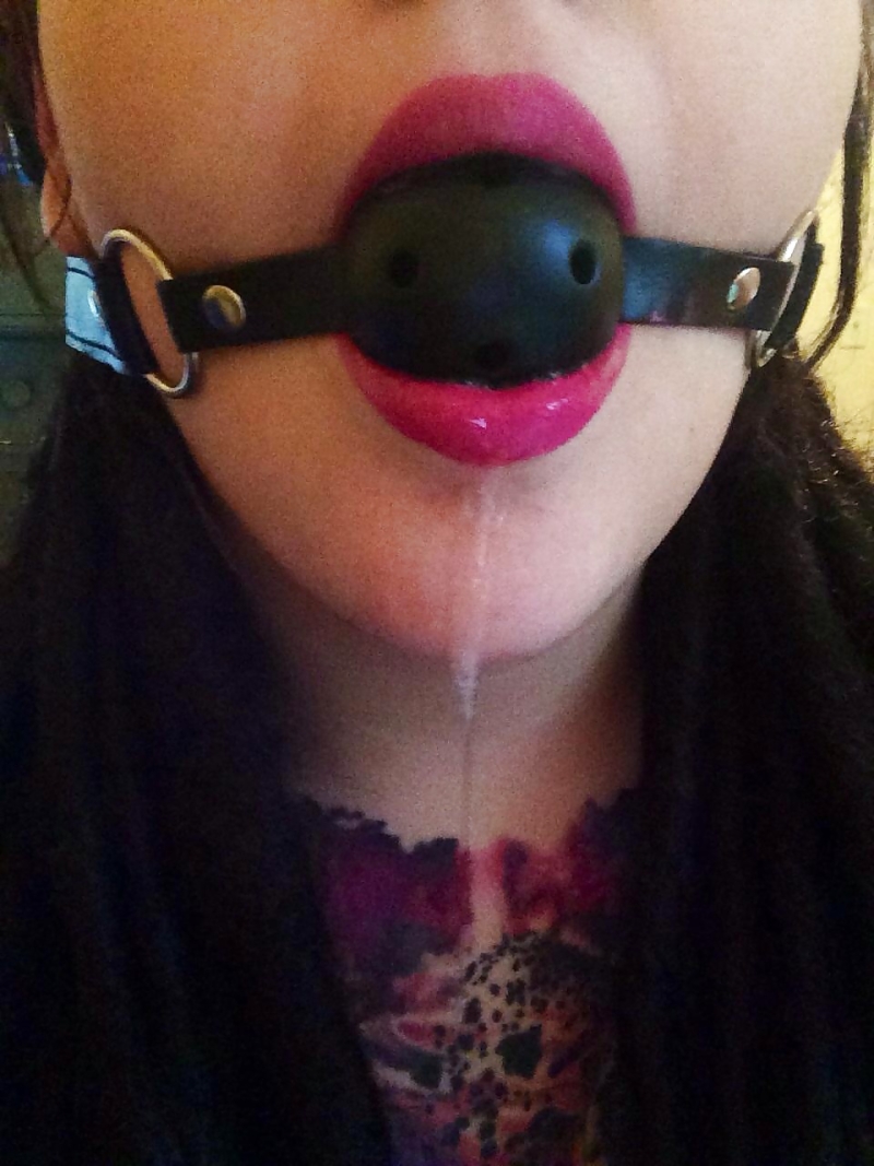Silicone lips gags