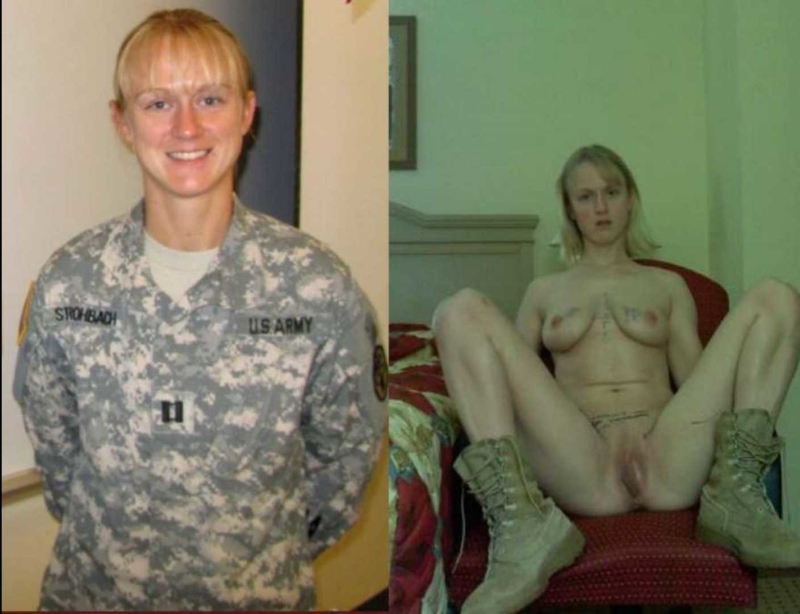 Naked women military personnel