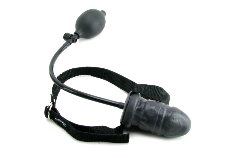 Inflatable gags