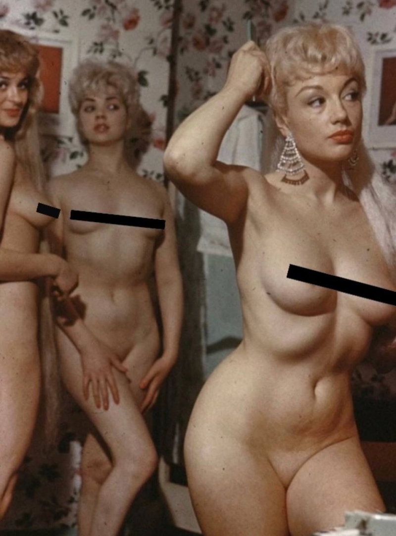 Naked women in retro films