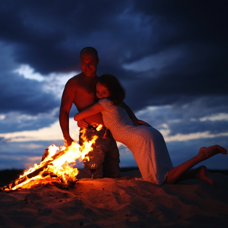 In love with the fire