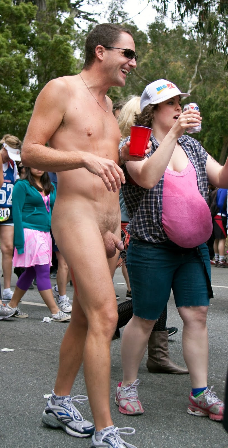 Separate guys on the street