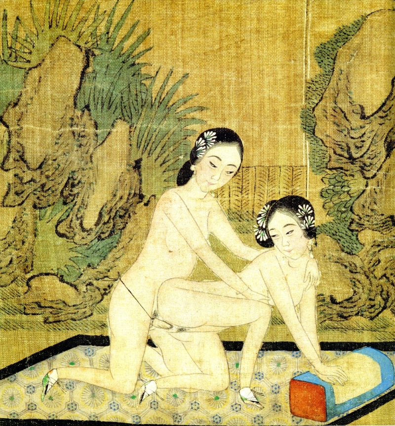 Chinese erotic frescoes
