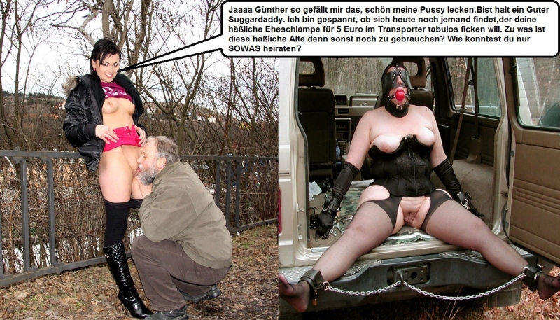 Naked Femdom on the street Society