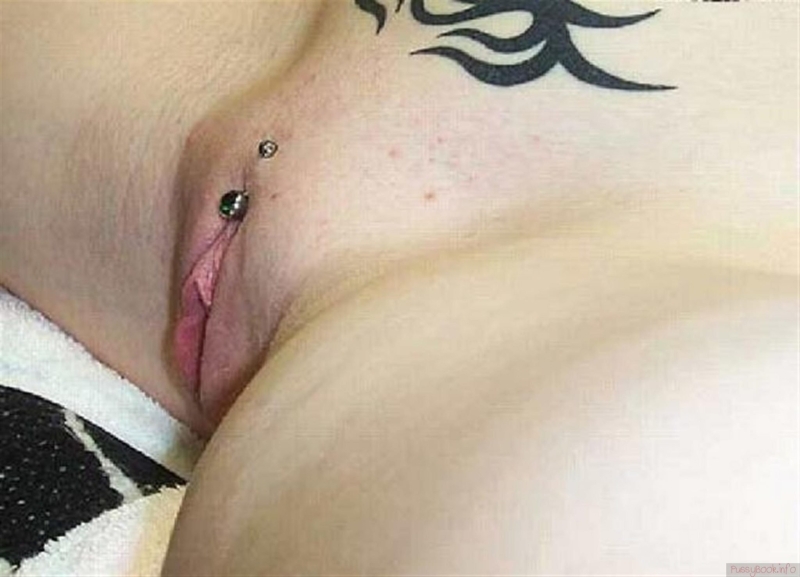 Intimate piercing in girls