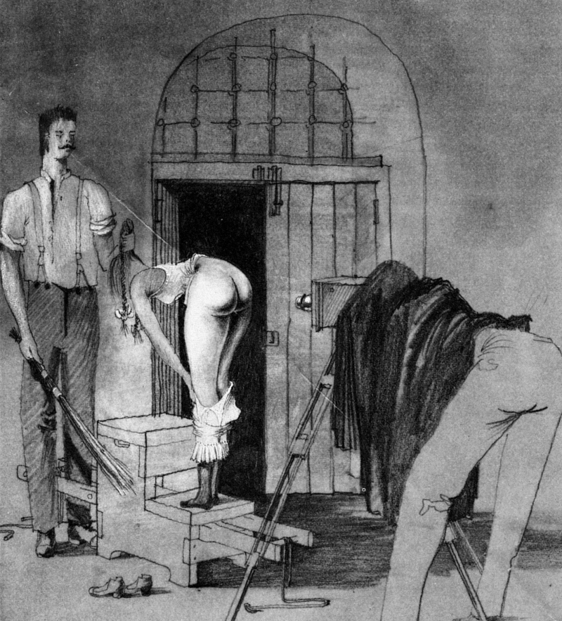 Punishment of girls flogging