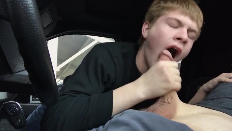 The guy sucked in a private car