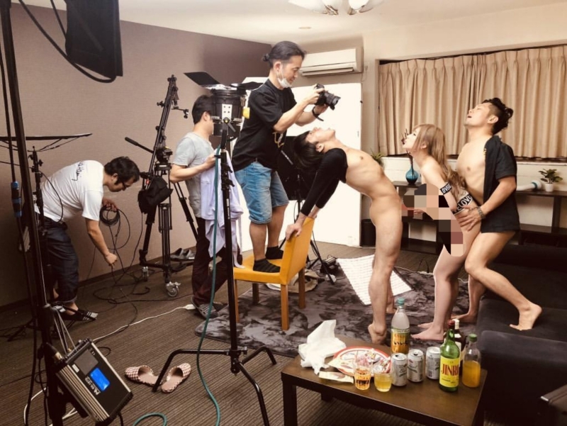 Film shooting for adults