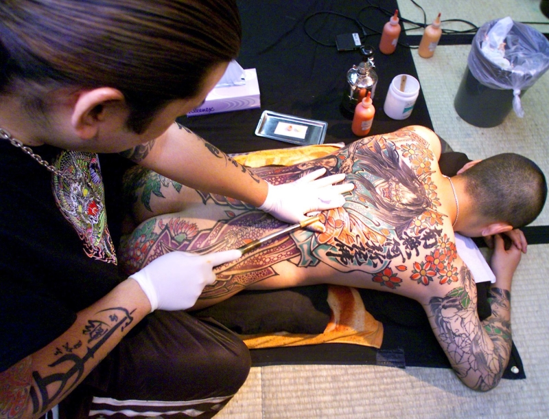 Japanese tattoo masters
