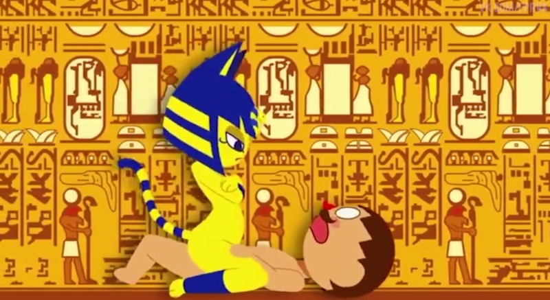 Zone ankha Egyptian cat